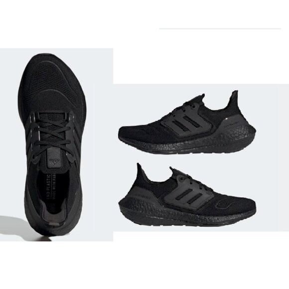 Adidas Men's Running ULTRABOOST 22Triple Black SHOES
